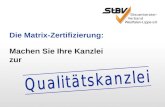 StBV Matrix-Zertifizierung