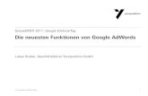 Emex 11: Die neuesten Funktionen von Google AdWords