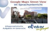 Google Maps Street View im Sprachunterricht