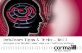 InfoZoom Tipps & Tricks â€“ Teil 7: Analyse von Telefonnummern via InfoZoom Vorlage