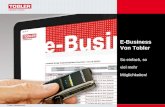 e-Business von Tobler