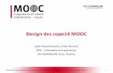 Design des cope14 MOOC