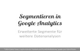 Erweiterte Segmente in Google Analytics nutzen