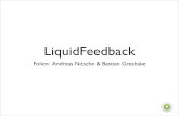 LiquidFeedback Workshop