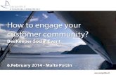 Community Engagement im e-Business von Malte Polzin