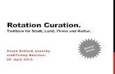 Curation Rotation. Twittern für Stadt, Land, Firma und Kultur.