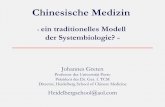 Chinesische Medizin - ein traditionelles Modell der Systembiologie?