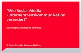 Gute Aussicht: Social Media Presentation