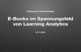 E-Books im Spannungsfeld von Learning Analytics