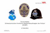 Social Media im Einsatz der Polizei