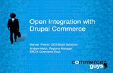 Open Integration with Drupal Commerce