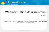Folien Webinar Online Journalismus Session 2