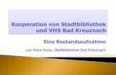 Kooperation von Stadtbibliothek und VHS Bad Kreuznach
