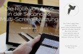 Die Rolle von Apps in der Second- & Multi-Screen-Nutzung