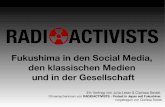 Clarissa Seidel: „Fukushima in den Social Media, den klassischen Medien und in der Gesellschaft"