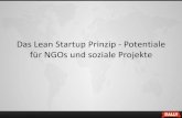 Markus Schranner: "Das Lean Startup Prinzip - Potentiale f¼r NGOs und soziale Projekte"