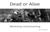Peter Baumgärtner - Dead or Alive: Livestreaming Workshop