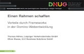 DNUG 38: "Einen Rahmen schaffen: Vorteile durch Frameworks in der Domino-Webentwicklung"
