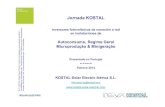 Jornada KOSTAL autoconsumo fotovoltaico Portugal Febrero 2014