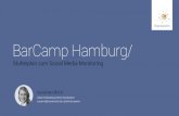 Erste Hilfe Social Media Monitoring - BarCamp Hamburg