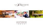 Hotel Rieser Sommer Brochure 2014