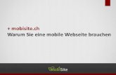 Mobisite.ch - Präsentation "mobile 2013"