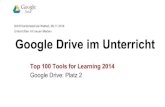 Google Drive im Unterricht - Urs Henning