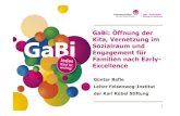 Dokumentation Praxisfenster Günter Refle "GaBi: Öffnung der Kita, Vernetzung im Sozialraum und Engagement für Familien nach Early- Excellence" 2014