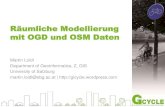 Spatial Modelling with OGD and OSM data - UNIGIS Workshop, Salzburg