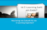 Ist E-Learning bald am Ende.?