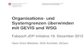Organisations- und Systemgrenzen überwinden mit GEVIS und WSG