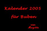 Kalender 2005  für buben