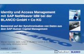 Identity und Access Management mit SAP NetWeaver IdM bei der BLANCO GmbH & Co. KG