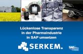 Serkem Vision Pharma 2014 - Rückverfolgbarkeit in Pharmaunternehmen mit SAP umsetzen