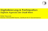 Digitalisierung Partizipation Digitale Agenda Stadt Wien