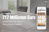 Zahl des Tages: 717 Millionen Euro App-Umsatz in Deutschland