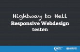 Hightway to Hell - Responsive Webdesign Testen