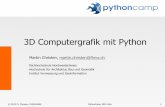 3d mit Python (PythonCamp)