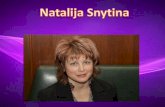 Natalija Snytina