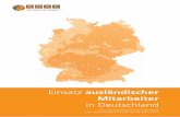 Sondernewsletter "Einsatz ausländischer Mitarbeiter in Deutschland"