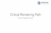 Critical Rendering Path SEO Campixx 2015