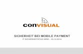 conVISUAL Vortrag "Mobile Payment Security" am IT Sicherheitstag NRW, Dez. 2014