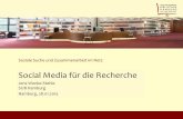 Social Media für die Recherche (beta)