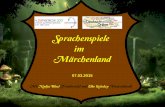 Sprachspiele im Märchenland