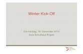 Surselva Tourismus AG: 2. Winter Kick-Off fuer Mitarbeitende mit Gästekontakt (Brigels-Waltensburg-Andiast)
