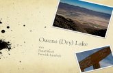 Owens (dry) lake ppt