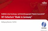 IKT-Sicherheit “Made in Germany”