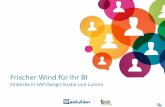 Design Studio und Lumira – Frischer Wind für Ihr BI
