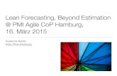 Lean Forecasting Abend, 15. März 2015 @ PMI Agile CoP Hamburg