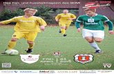 SC Melle Fussballmagazin - Stadionecho - SCM gegen SV Bad Rothenfelde